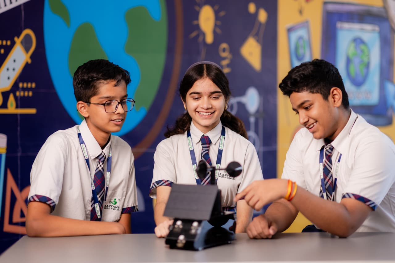 Robotics at Aaryans world school