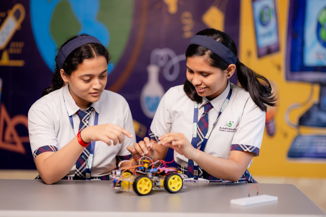 Robotics at Aaryans world school