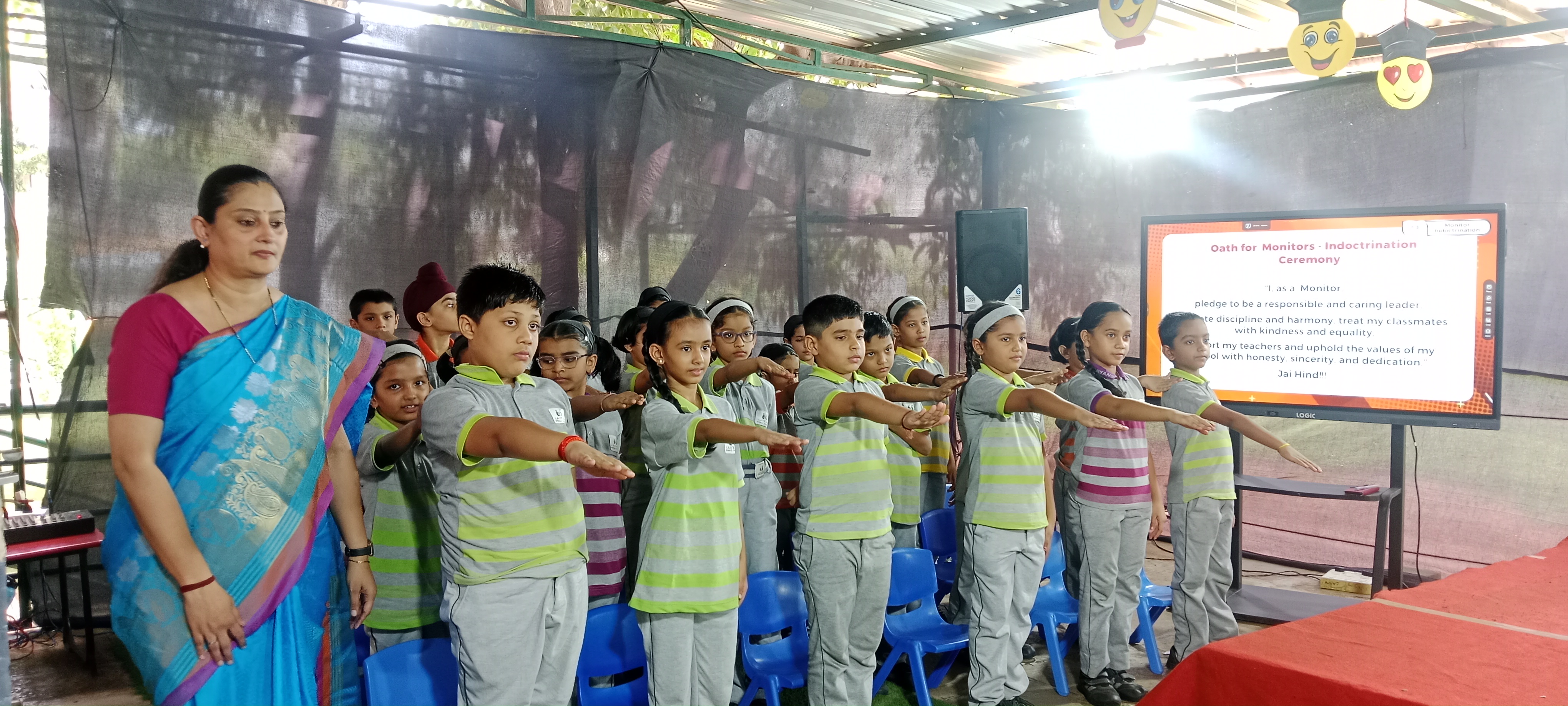 Indoctrination Ceremony – Nurturing Young Leaders with Integrity