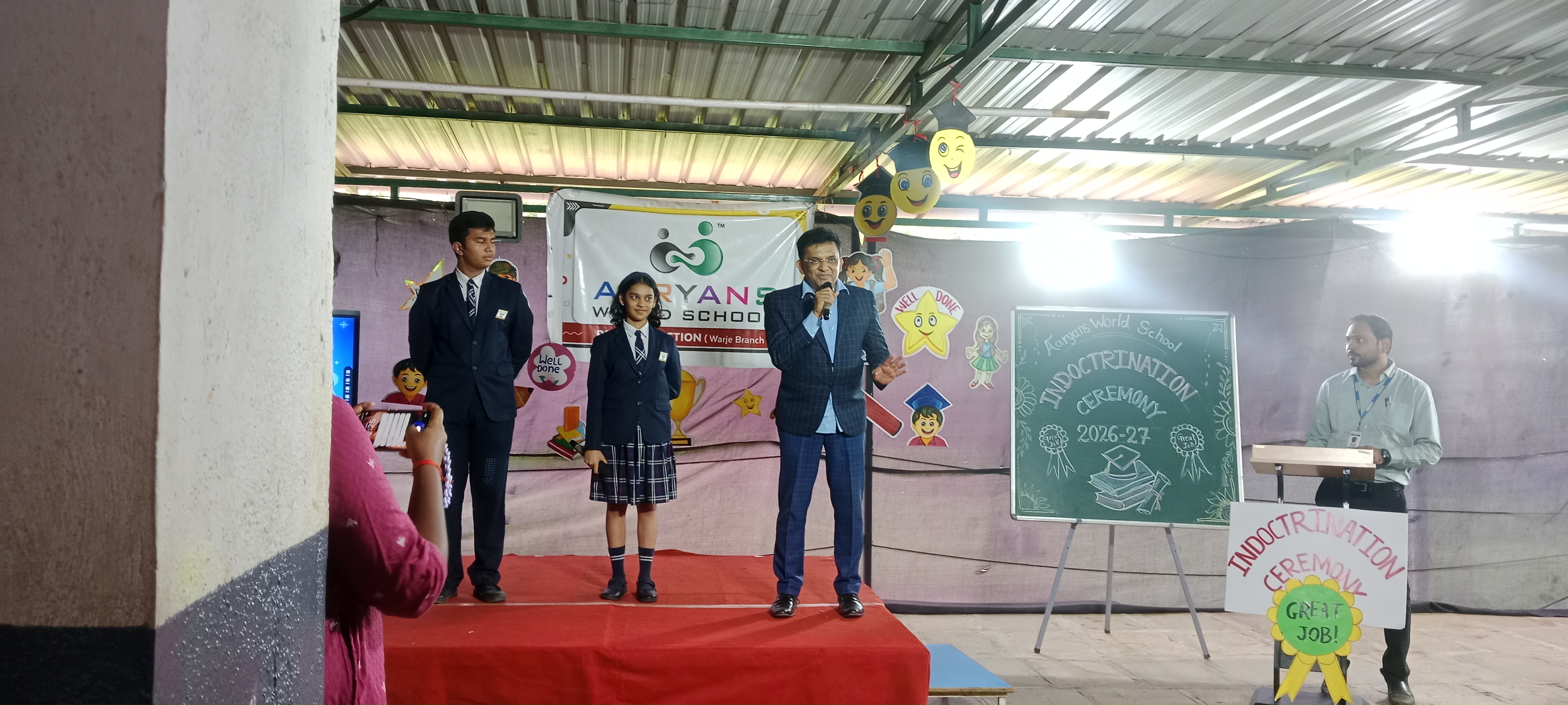 Indoctrination Ceremony – Nurturing Young Leaders with Integrity