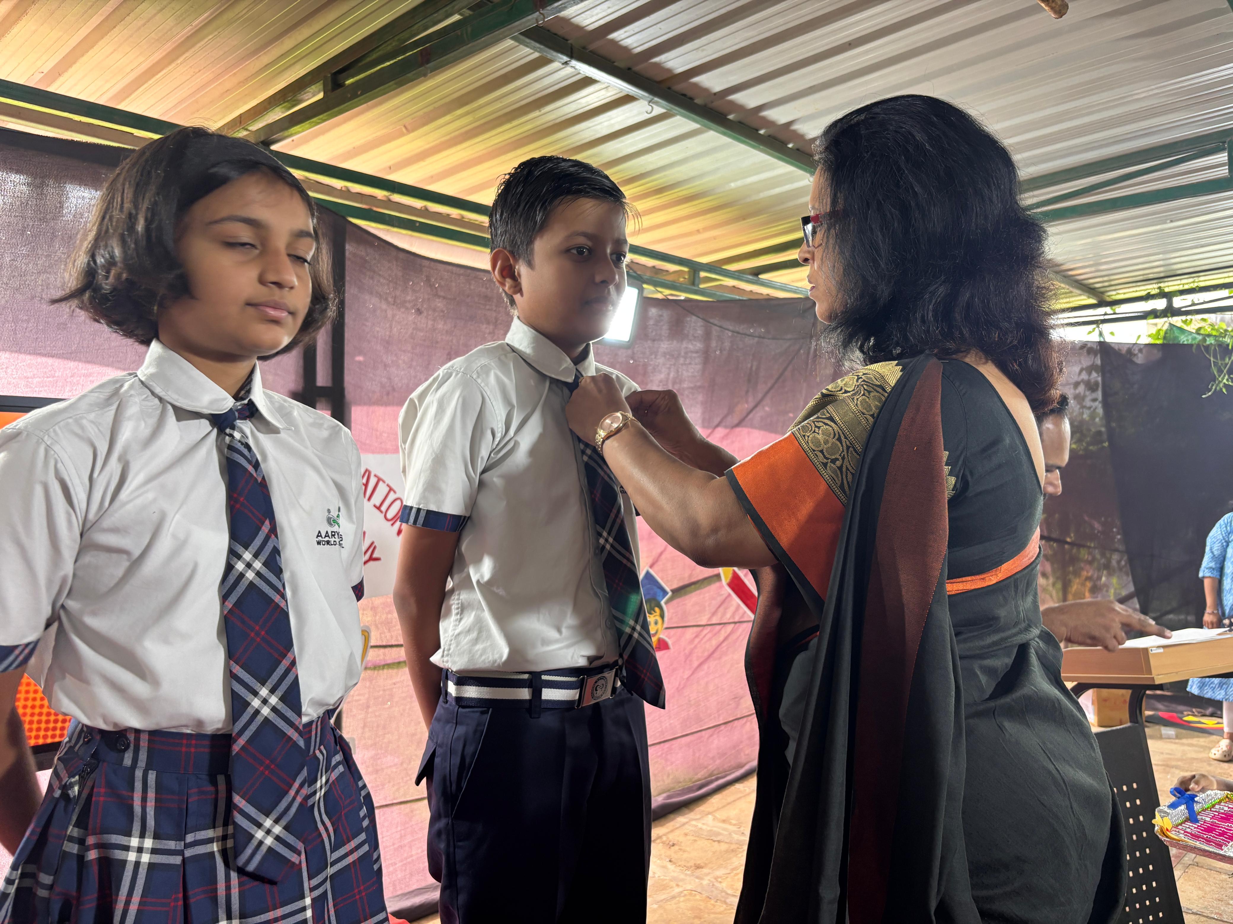 Indoctrination Ceremony – Nurturing Young Leaders with Integrity