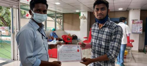 Aaryans World School Blood Donation Camp 2020 (5)